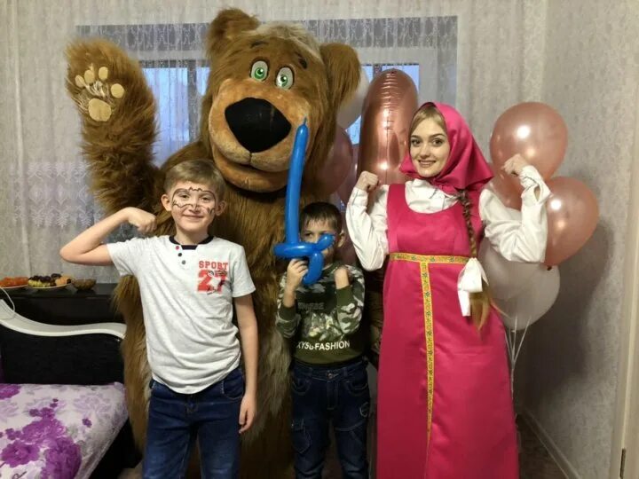 Аниматор г. Ульяновск аниматоры маша и медведь. аниматоры на день рождения. аниматоры ульяновск. аниматоры на день рождения ребенка.