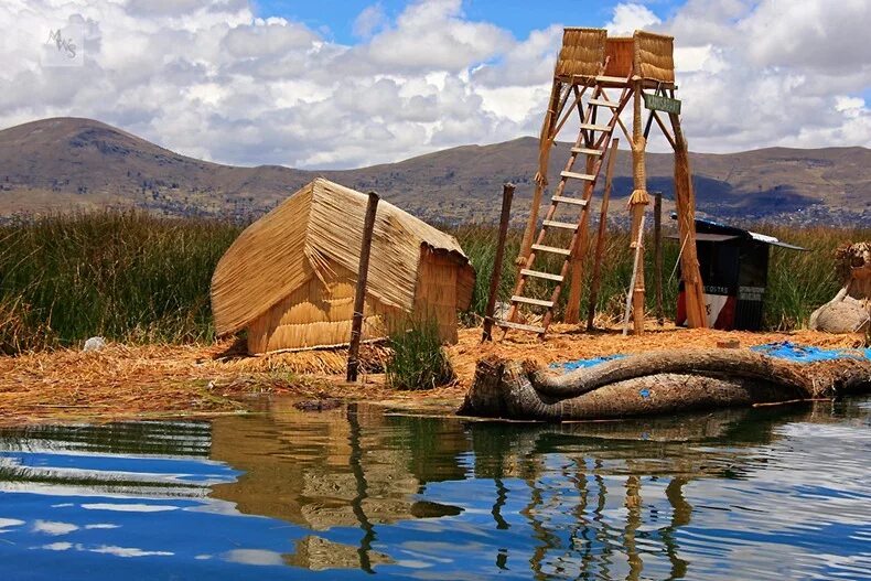 The floating islands of lake titicaca