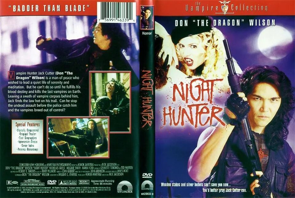 Ночной охотник 1996. Night Hunter 1996 Blu ray.