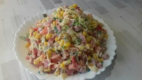 Вкусной дешево быстро салат