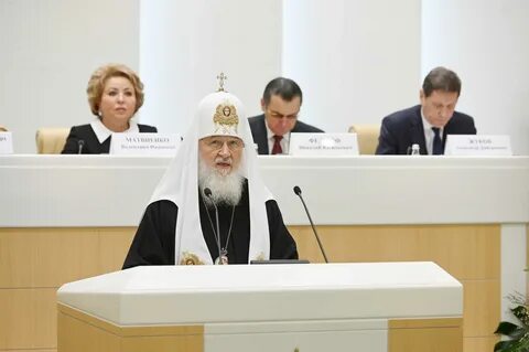 Патриарх выступил
