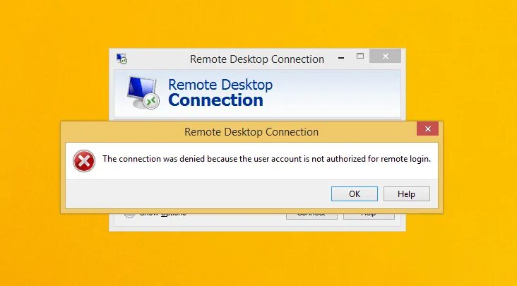 Error remote connection