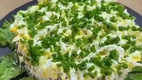 Рецепт салата с плавленным сыром дружба