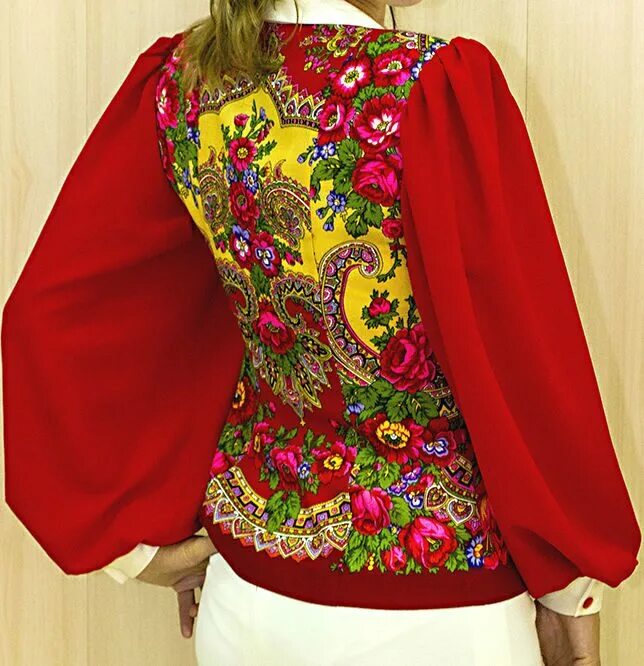 блузка из павловопосадского платка. блузка из платка. туника из павлопосадских платков. блуза из павловопосадского платка. блузки из павлопосадских платков.