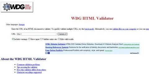 Проверить html