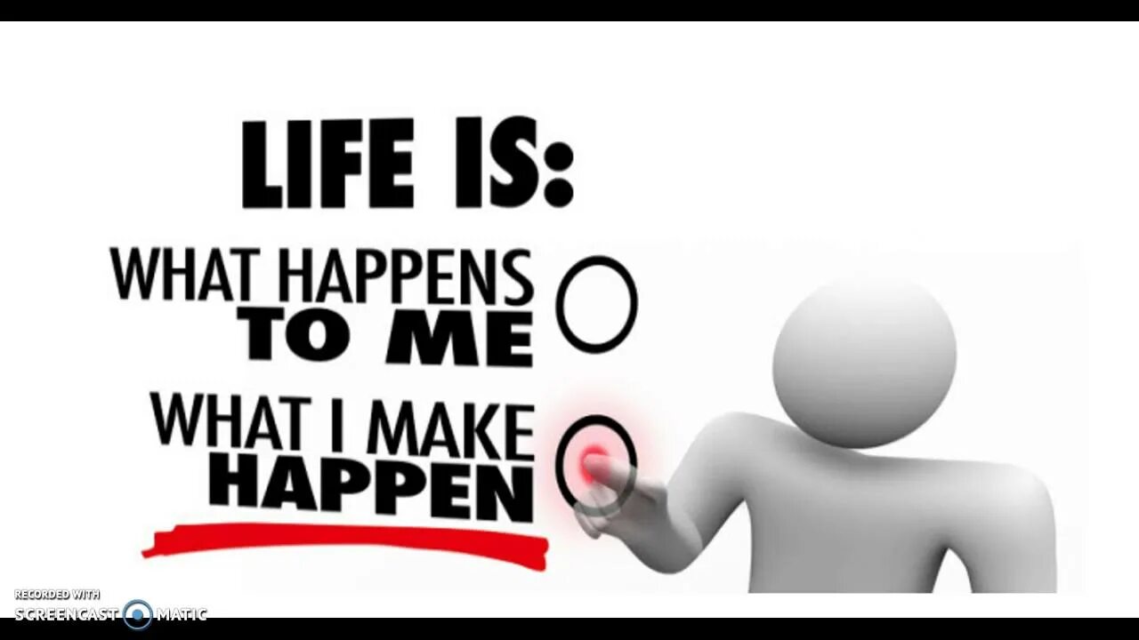 Make your happen. Take responsibility.