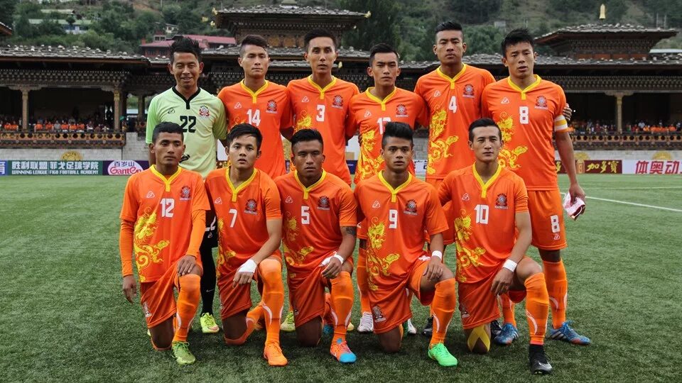 Бутан футбол премьер. Сборная бутана по футболу. Футбол бутан. Сборная Азии по футболу. Бутанская сборная по футболу.