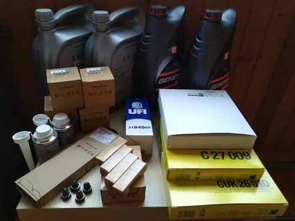 Замена масла расходники