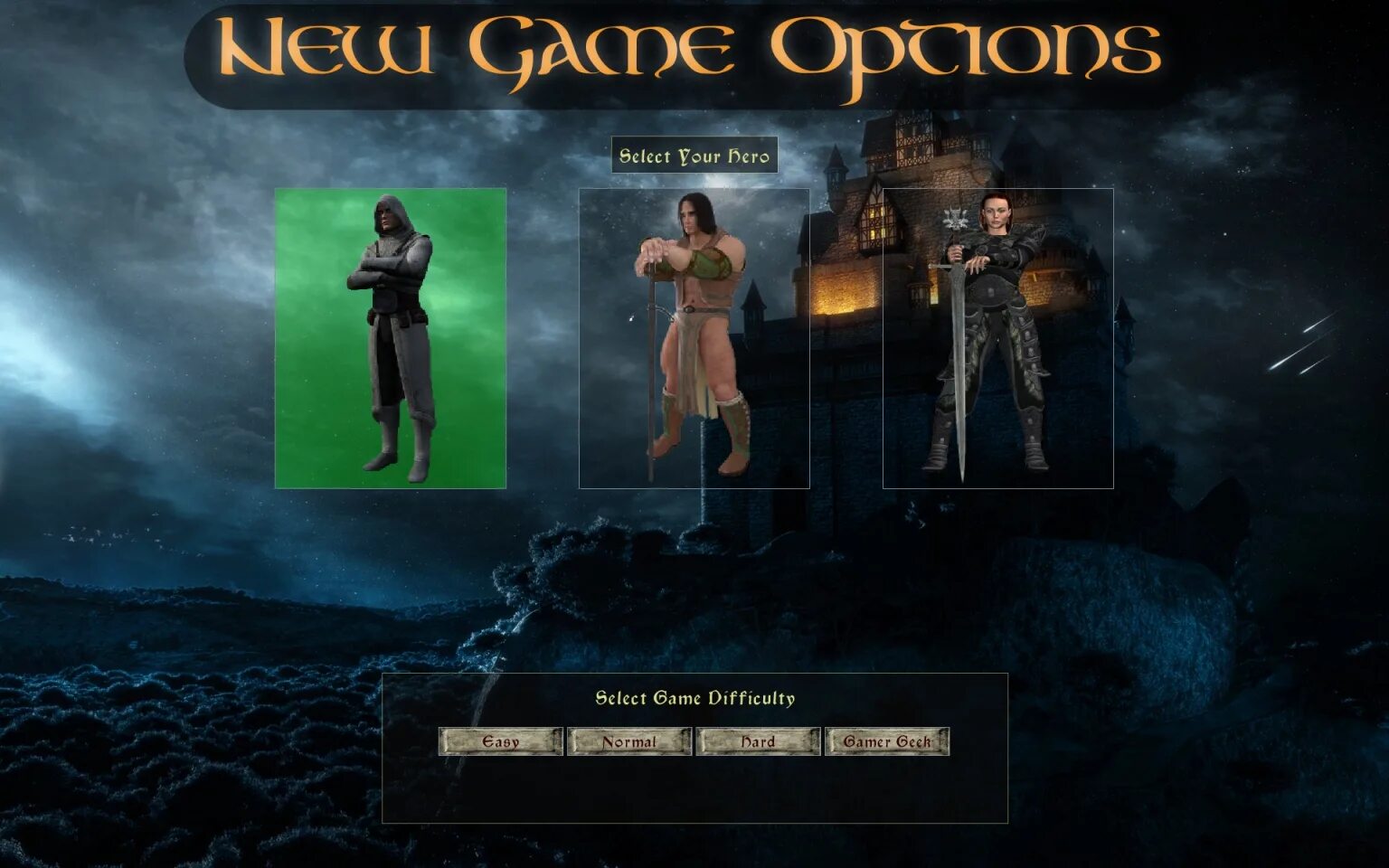 A difficult game about
