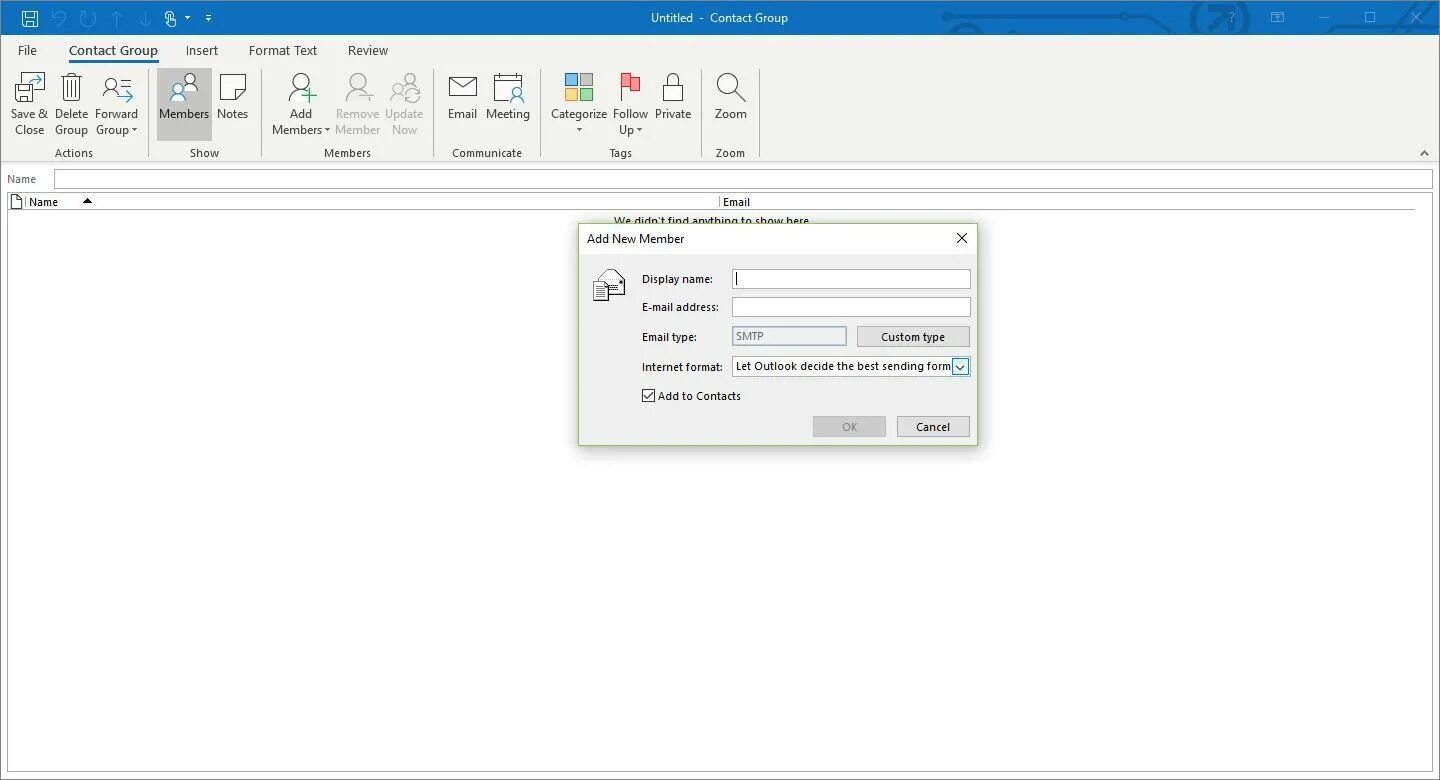 Как создать группу контактов в аутлук. Импорт контактов в outlook. группа контактов в outlook. добавить участника в список рассылки outlook. список контактов в outlook.