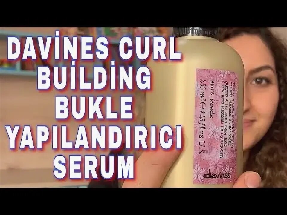 Davines curl building serum. Davines curl building serum