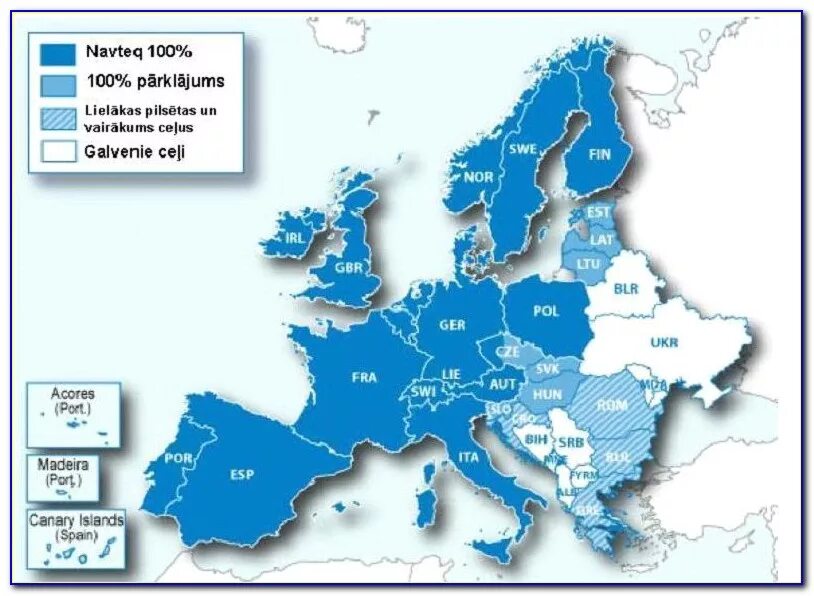 Навигатор Европа. Европа двух скоростей. Карта - Европа. GPS Европа карта. Major areas