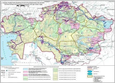 Сделать виртуальную карту казахстана