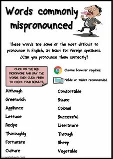 Difficult words