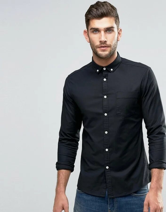 Асос одежда мужская рубашка чёрная. Асос мужские рубашки. Sublevel рубашка мужская черная. Черная рубашка Оксфорд.