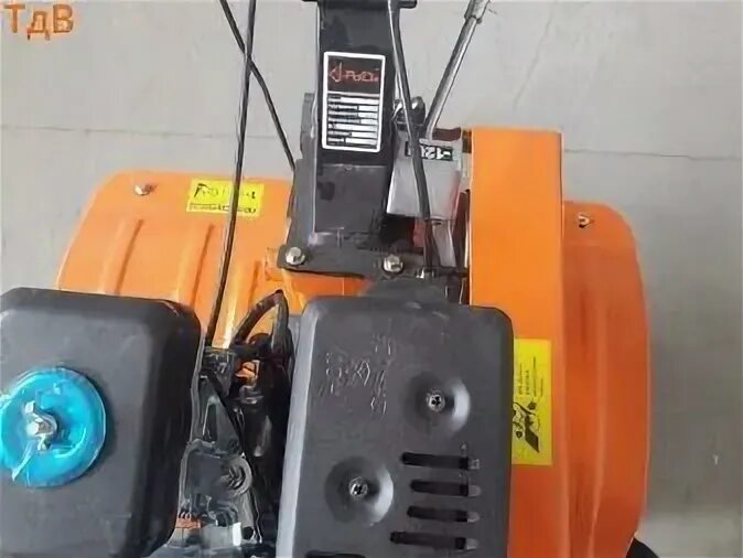 Instructions for use and maintenance of walk-behind tractors "Cascade"