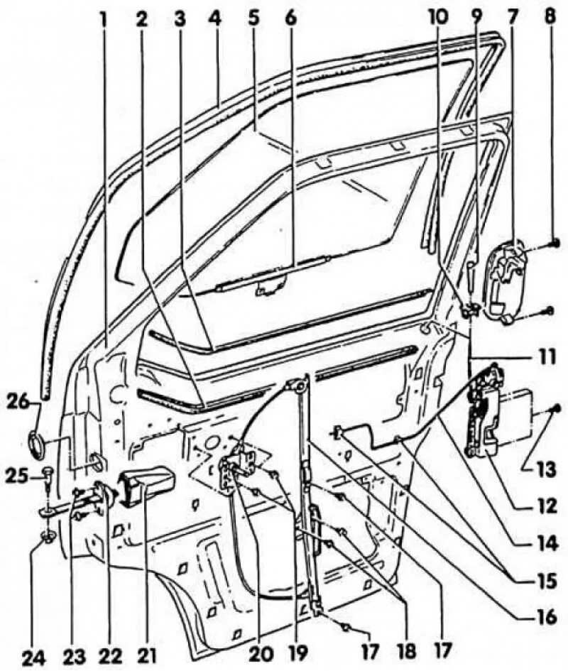 Схема передней двери на Фольксваген Транспортер т-4. Механизм передней двери Фольксваген т4. Крепеж тяги открывания двери Фольксваген т4. Фольксваген т5 схема передней водительской двери. Volkswagen t4 дверь