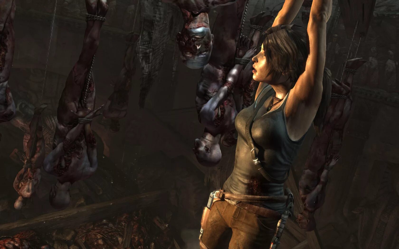 Lara in trouble