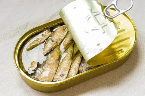 A tin of fish