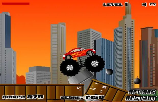 Флеш игра монстр. Игры Monster Truck Destroyer. Флеш игра монстр траки. Monster Truck флеш игра. Красная машина игра и монстры.