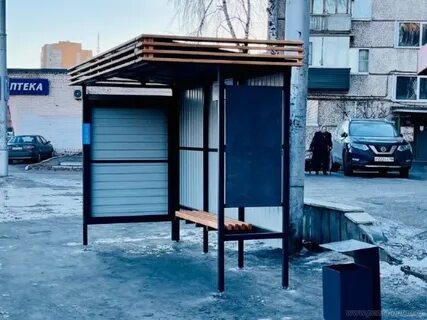 Новые остановочные павильоны