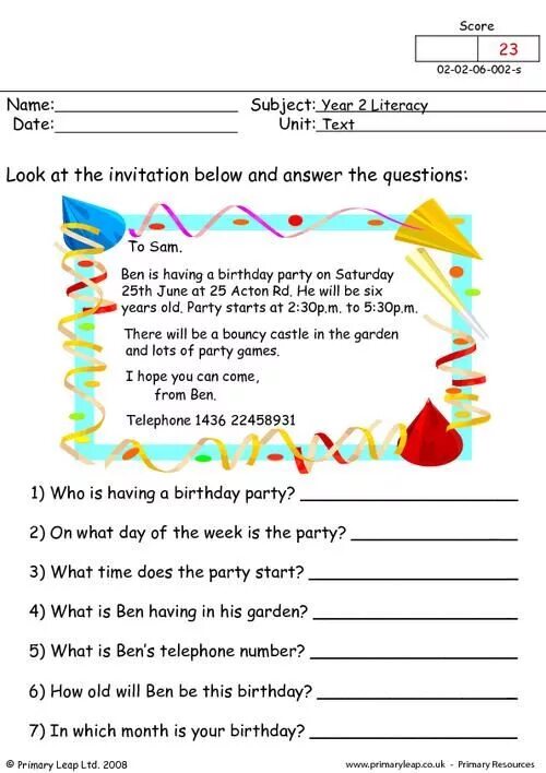 Questions about birthday party. Задания по теме день рождения на английском языке. birthday задания. 2 класс birthday задания. worksheets на день рождение на английском языке.
