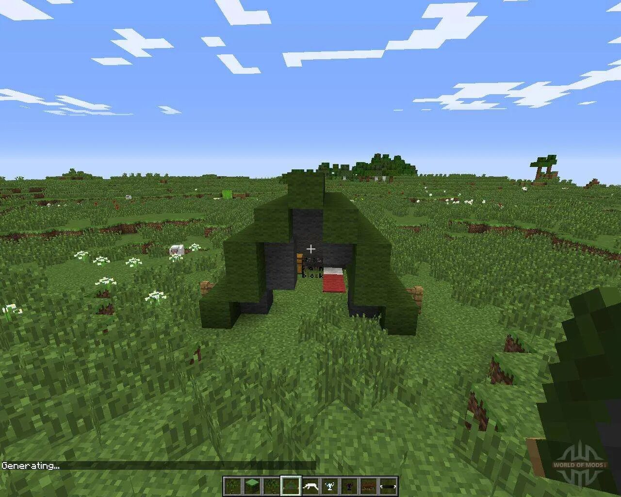 Preparing start region for dimension