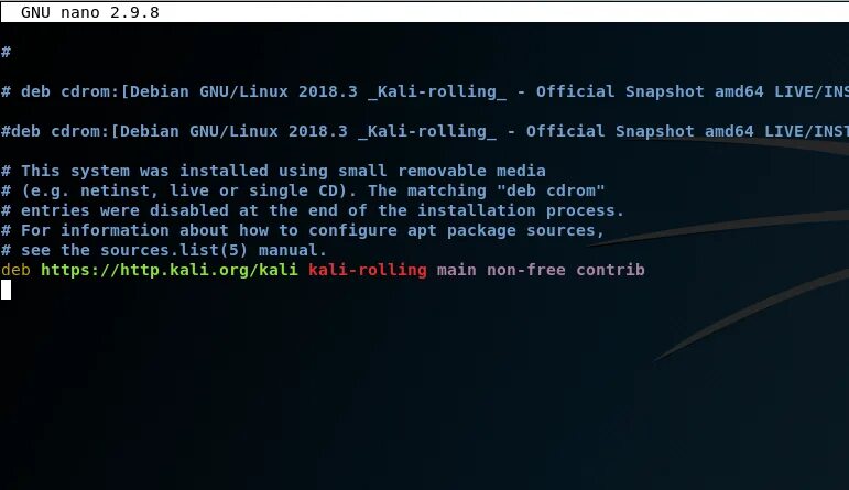 Linux source list. Соурс линукс. Kali Rolling. Соурс лист. Kali source repositories.
