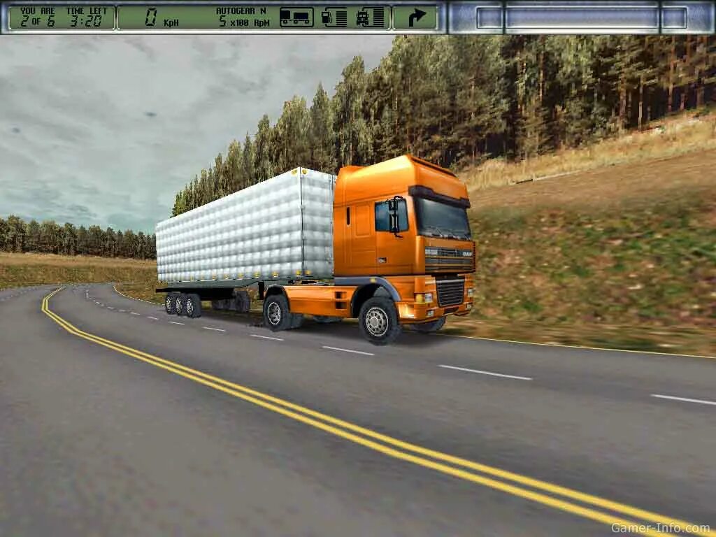 Машины truck simulator игра. King of the Road дальнобойщики 2. Дальнобойщики 2 hard Truck. Дальнобойщики 2 2001 игра. DAF из игры дальнобойщики 2.