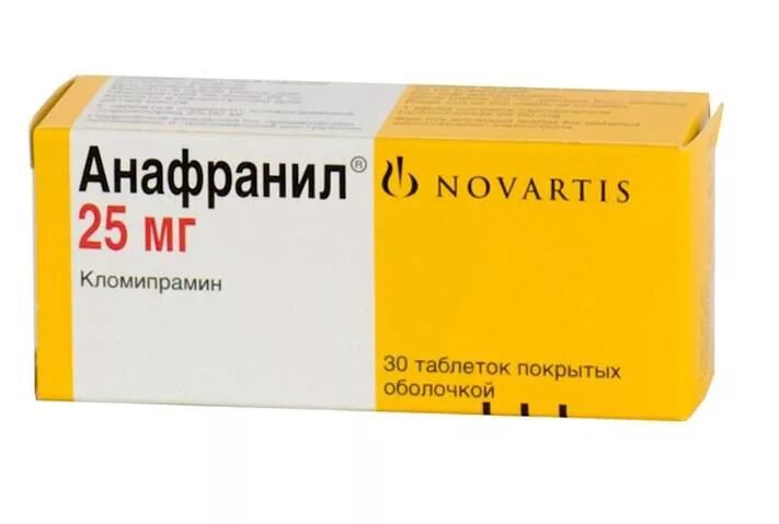 Анафранил аналоги препарата. Анафранил аналоги препарата