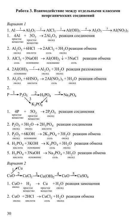 Тест 8 оксиды ответы