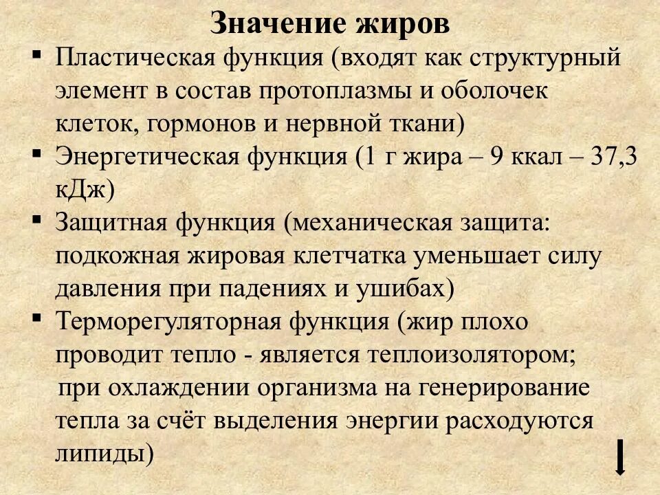 Каково значение в организме. Значение жиров. Значение жиров в организме. Жиры значение для организма. Значения Жировов для организма.