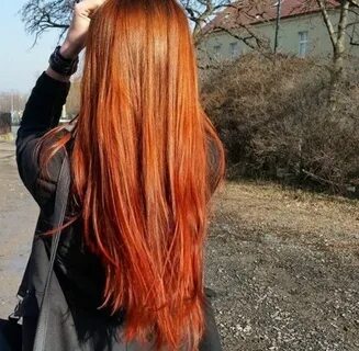 Окрашивание хной рыжий