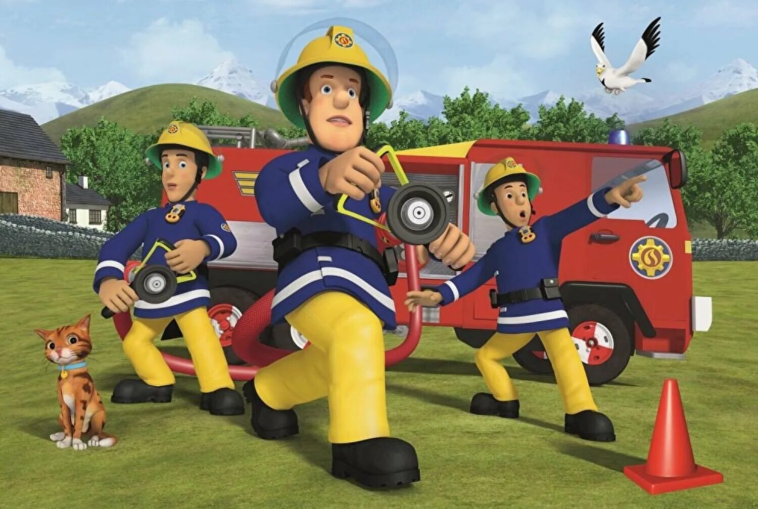 Fireman sam пожарная машина. Пожарный сэм. Пожарный сэм и элли. Пожарный сэм провожая. Tiji пожарный сэм.