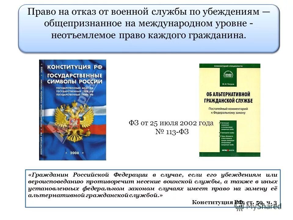 Фонде отказ рф. Отказ от воинской службы. Право на отказ. Отказные от военной службы. Военная служба отказ.