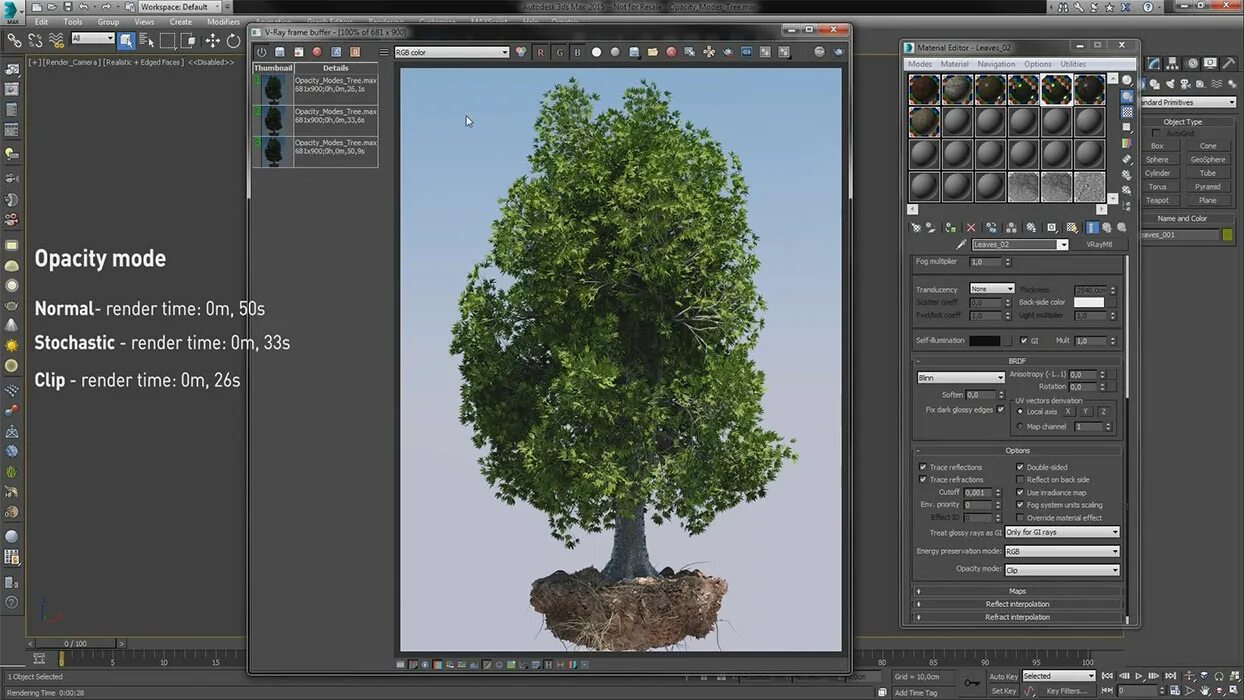 Clipping rendering