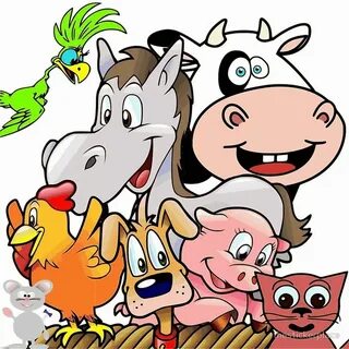 The animals is happy