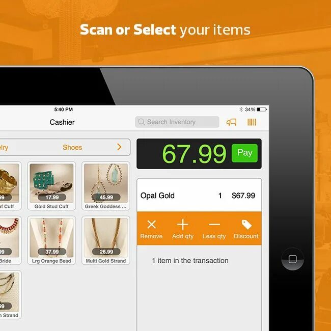 Scan select