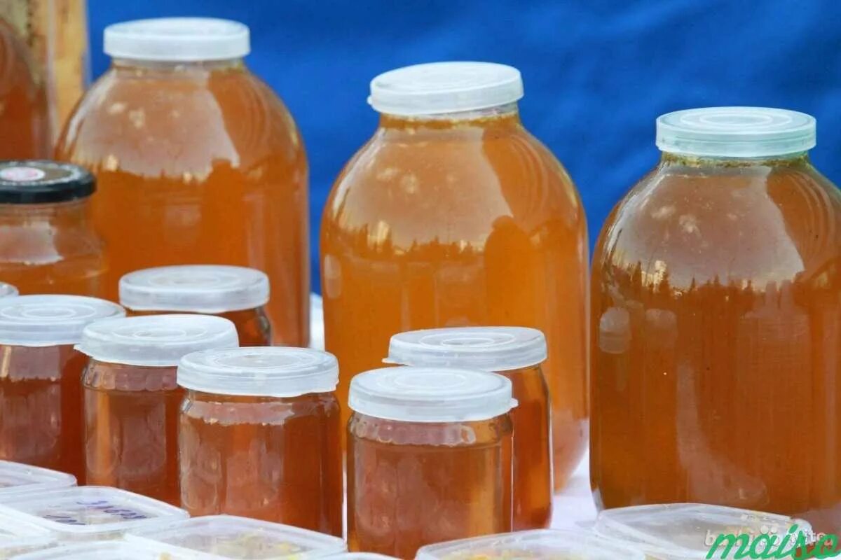 Мед. Башкирский мед. Мёд цветочный. Мёд натуральный.