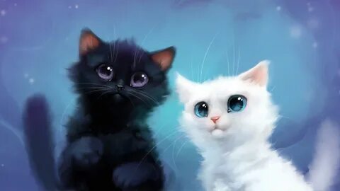 Включи милых нарисованных котиков