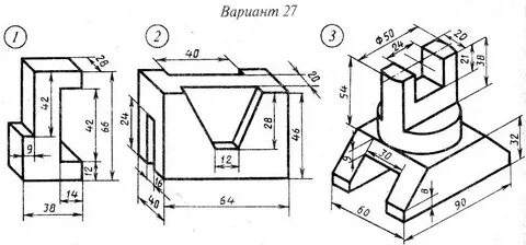 Компас как из чертежа сделать 3d модель