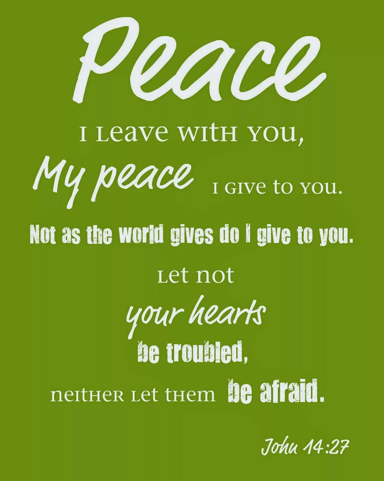 You are my peace. You are my peace. Peace for everyone. You are my peace. King james bible.
