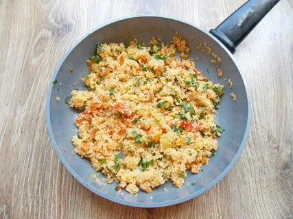 Кус кус на сковороде