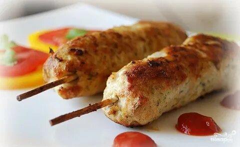 Рецепт куриного люля кебаб на мангале