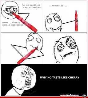 Smell cherry