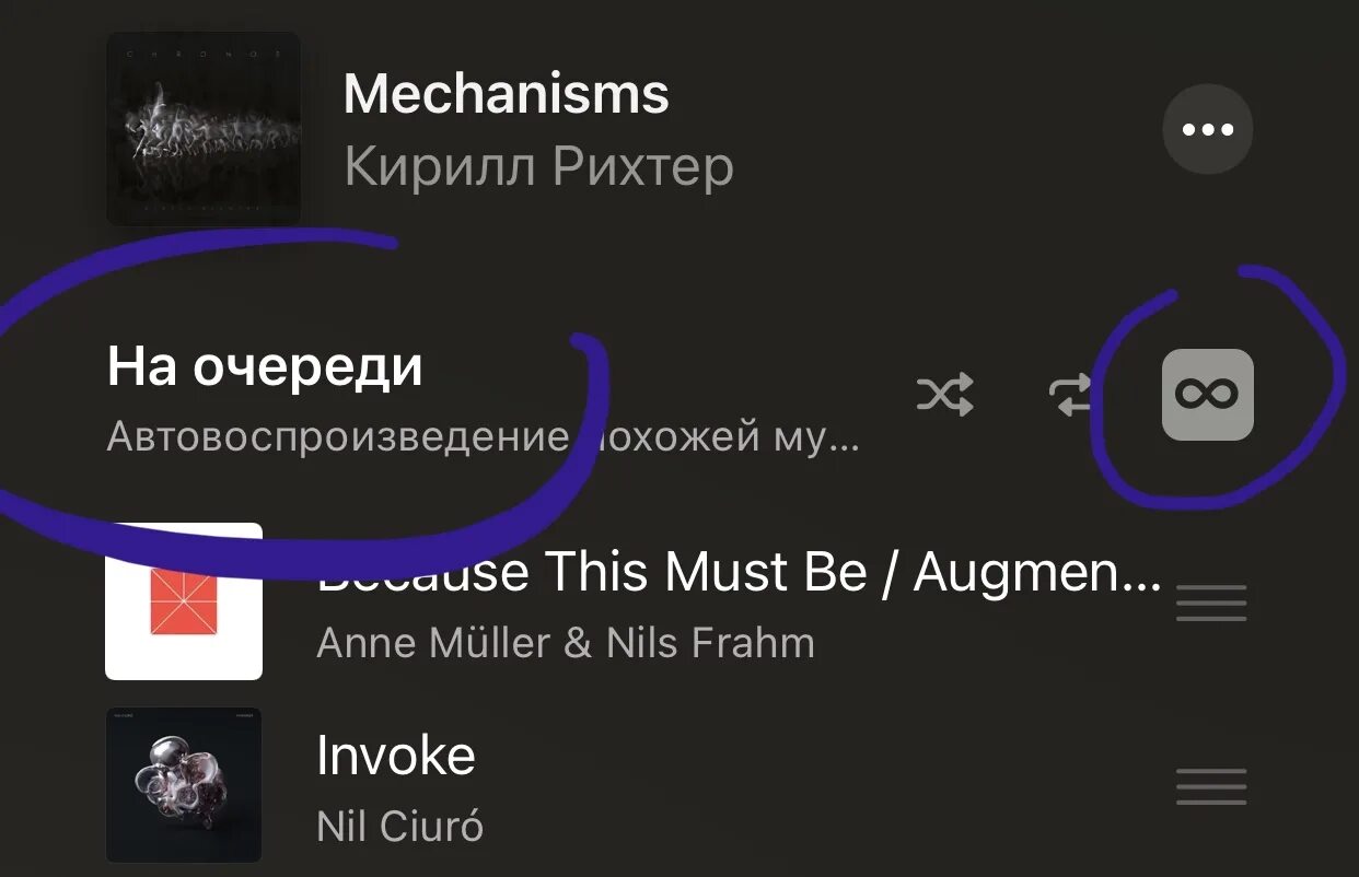 Как включить автовоспроизведение в Эппл Мьюзик. Включи нужную музыку