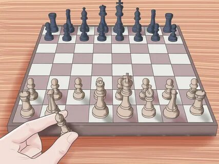 Расстановка шахматных фигур картинки