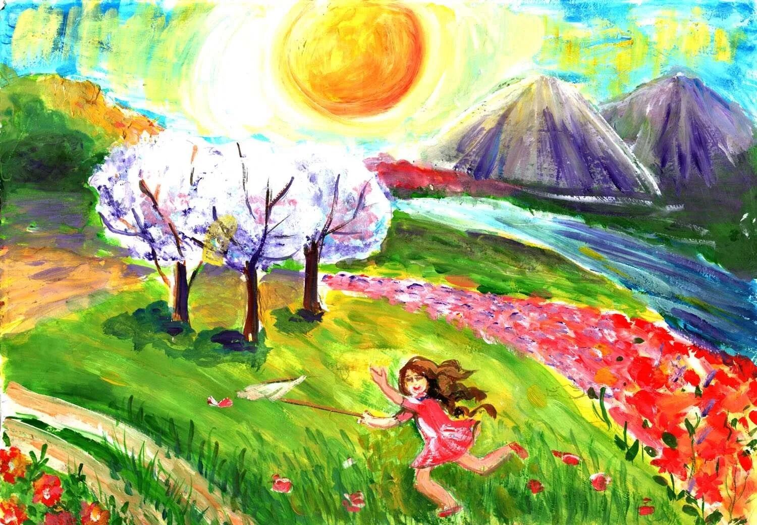 Народное художественное творчество рисунки. Яркие рисунки для детей. Жозефина уолл вселенная. Радужная девочка. Летние рисунки.