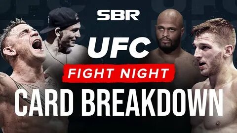 Ufc fight night прямой