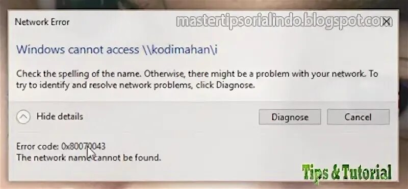 Name cannot